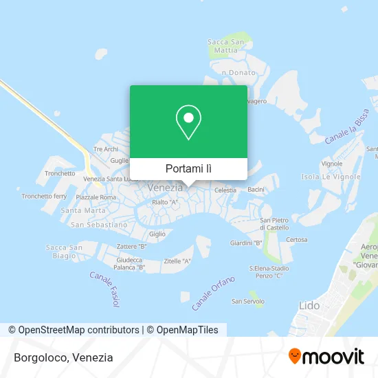 Mappa Borgoloco