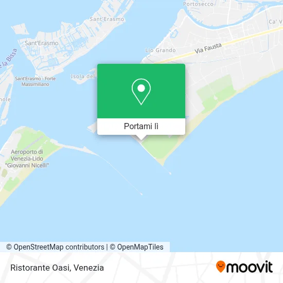 Mappa Ristorante Oasi
