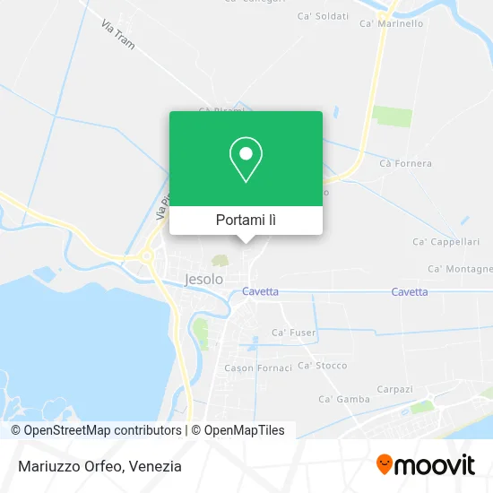 Mappa Mariuzzo Orfeo