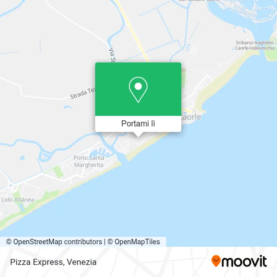 Mappa Pizza Express