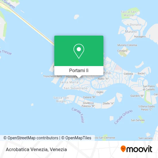 Mappa Acrobatica Venezia