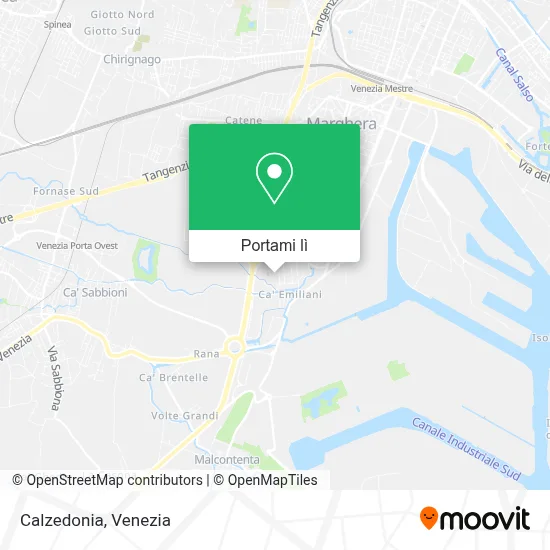 Mappa Calzedonia