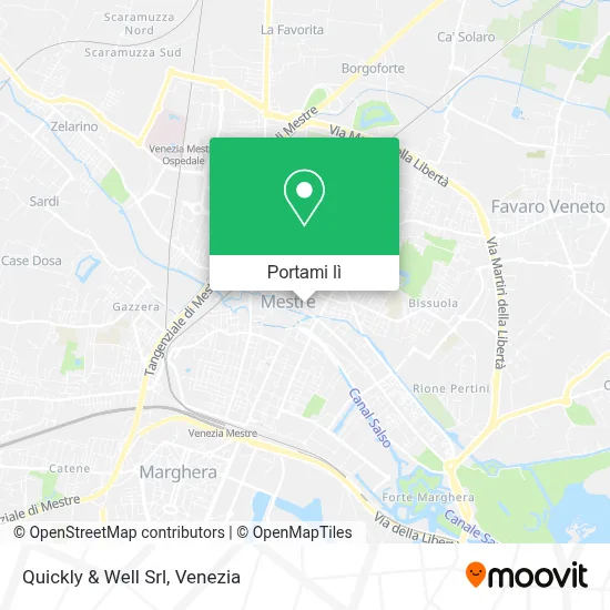 Mappa Quickly & Well Srl