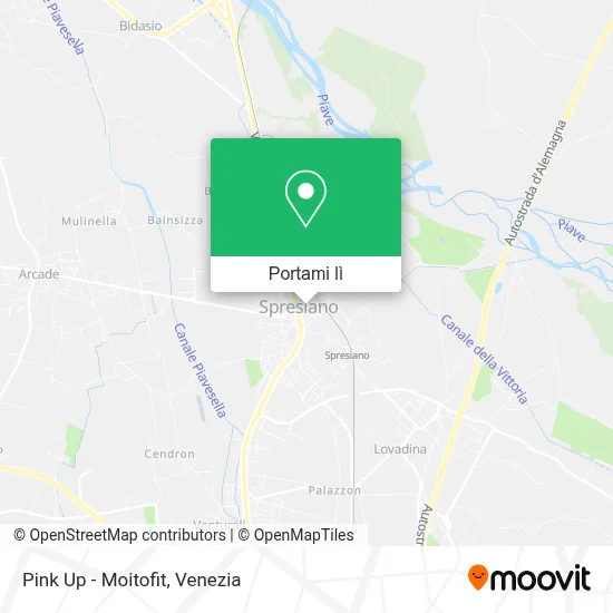 Mappa Pink Up - Moitofit