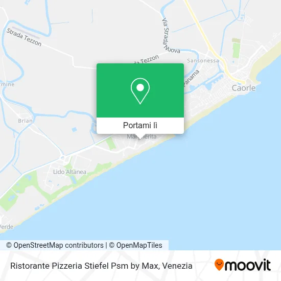 Mappa Ristorante Pizzeria Stiefel Psm by Max