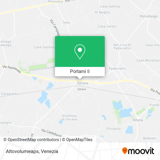 Mappa Altovolumeaps