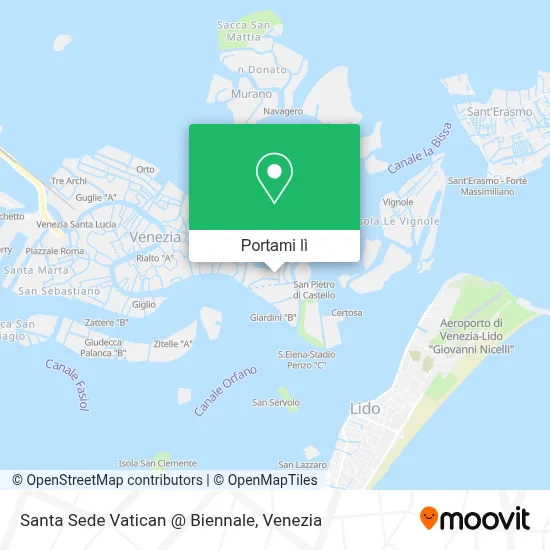 Mappa Santa Sede Vatican @ Biennale