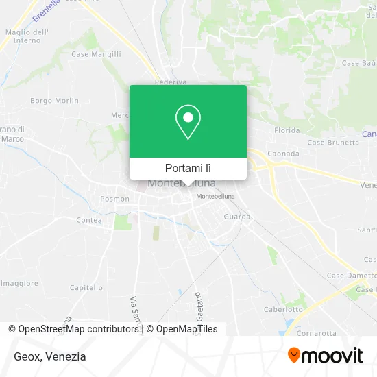 Mappa Geox