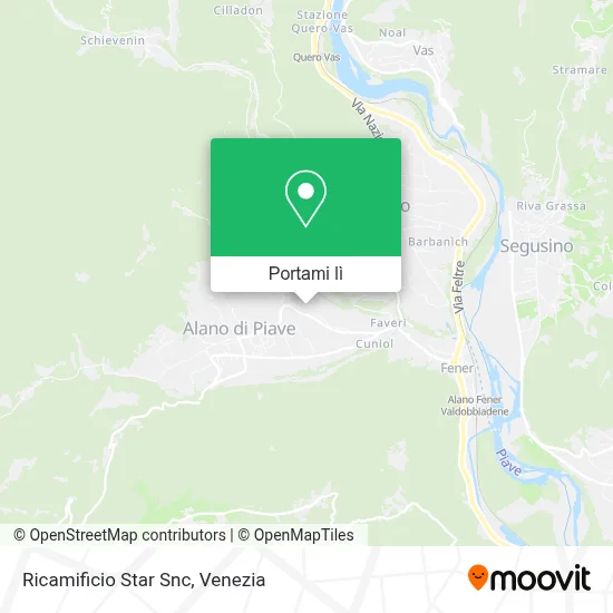 Mappa Ricamificio Star Snc