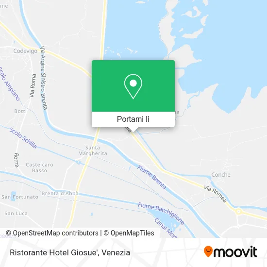 Mappa Ristorante Hotel Giosue'