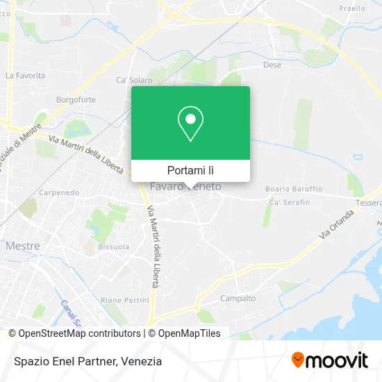 Mappa Spazio Enel Partner