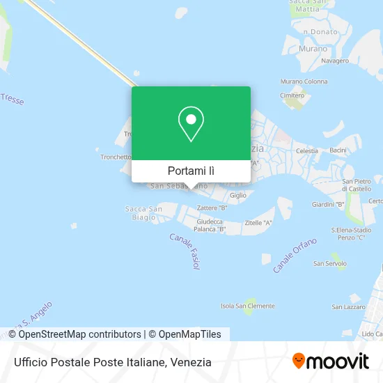 Mappa Ufficio Postale Poste Italiane