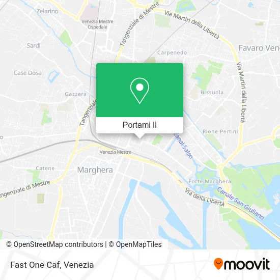 Mappa Fast One Caf