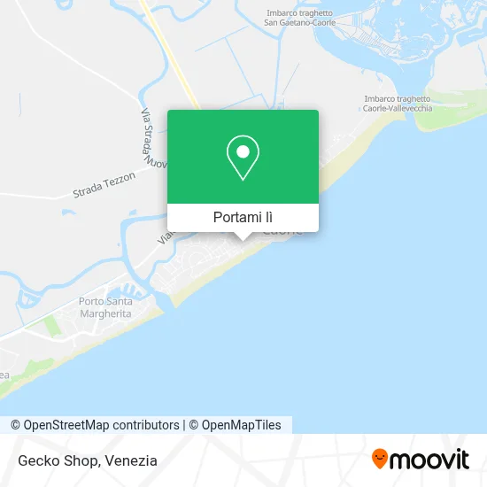 Mappa Gecko Shop