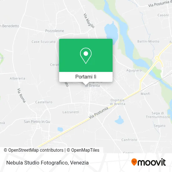 Mappa Nebula Studio Fotografico