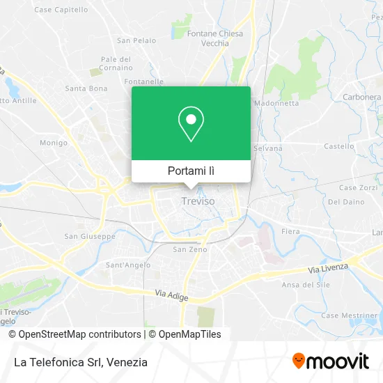 Mappa La Telefonica Srl