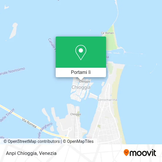 Mappa Anpi Chioggia