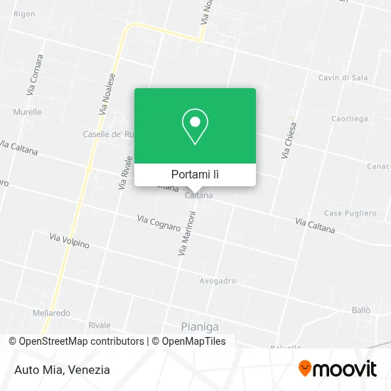Mappa Auto Mia