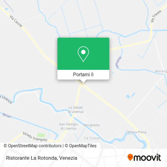 Mappa Ristorante La Rotonda