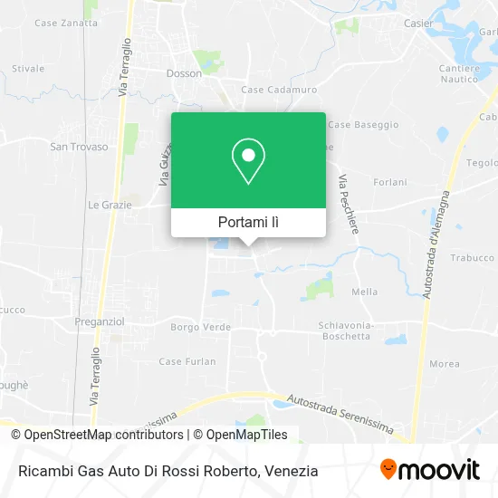 Mappa Ricambi Gas Auto Di Rossi Roberto