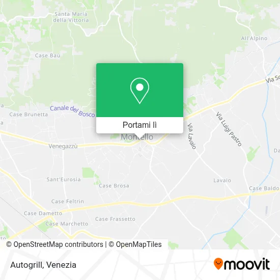 Mappa Autogrill