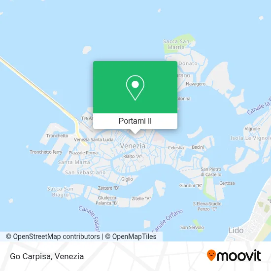 Mappa Go Carpisa