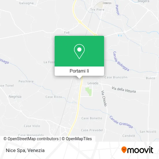Mappa Nice Spa