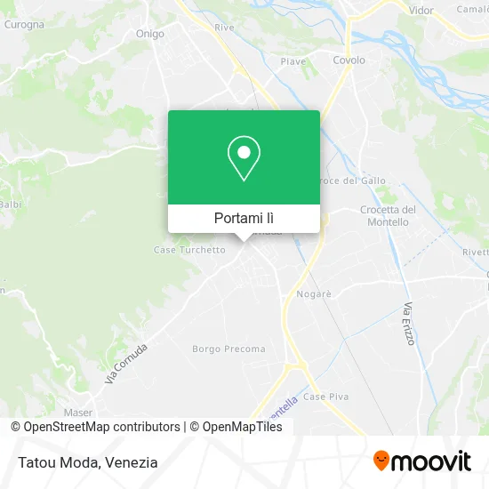 Mappa Tatou Moda