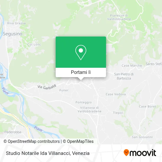 Mappa Studio Notarile Ida Villanacci