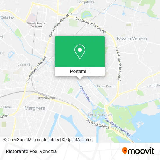 Mappa Ristorante Fox