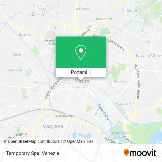 Mappa Temporary Spa