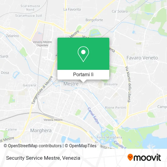 Mappa Security Service Mestre