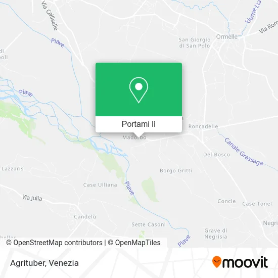 Mappa Agrituber