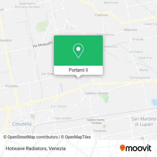 Mappa Hotwave Radiators
