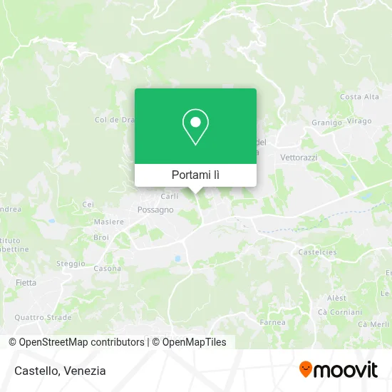 Mappa Castello