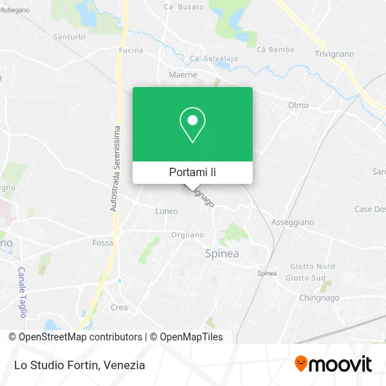 Mappa Lo Studio Fortin