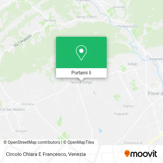 Mappa Circolo Chiara E Francesco