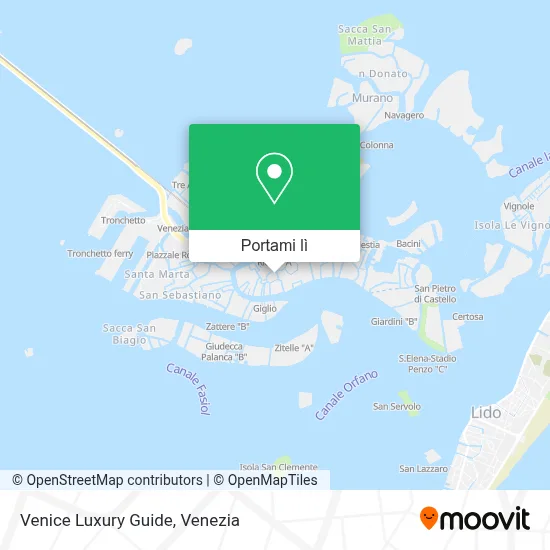 Mappa Venice Luxury Guide