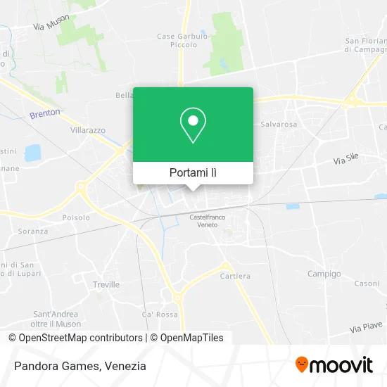 Mappa Pandora Games