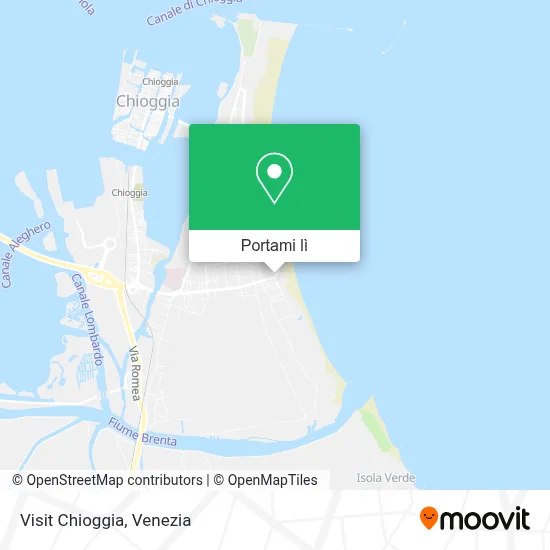 Mappa Visit Chioggia