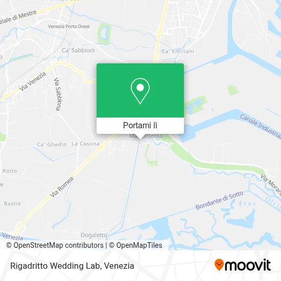 Mappa Rigadritto Wedding Lab