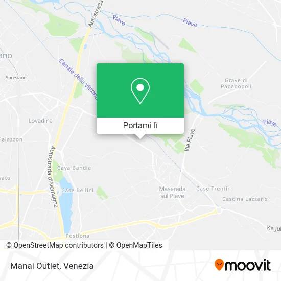 Mappa Manai Outlet