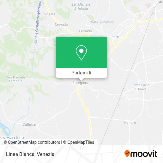 Mappa Linea Bianca
