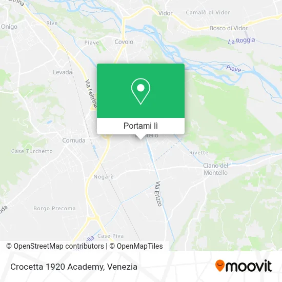 Mappa Crocetta 1920 Academy