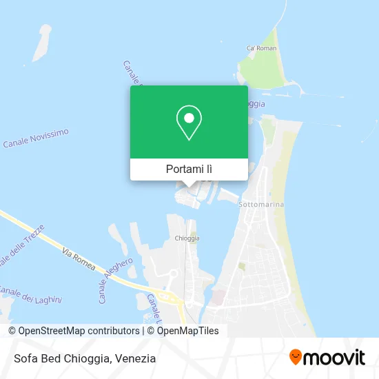 Mappa Sofa Bed Chioggia