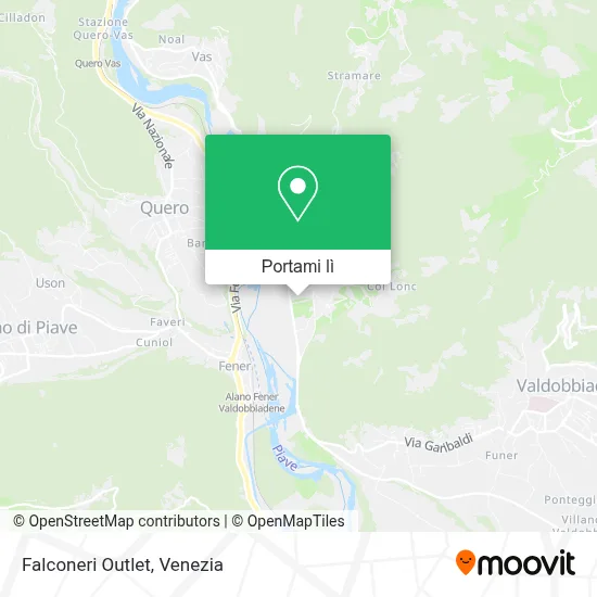 Mappa Falconeri Outlet
