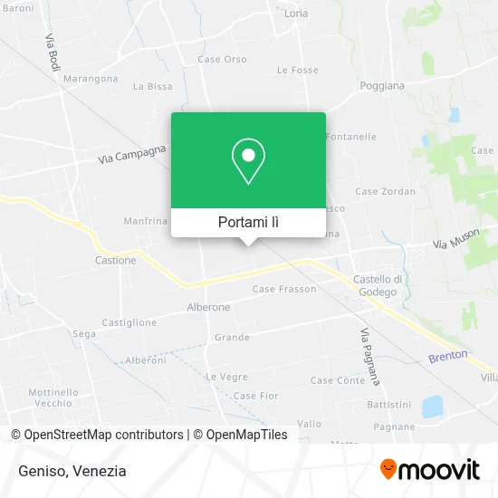 Mappa Geniso