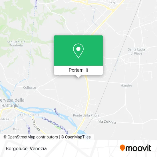 Mappa Borgoluce