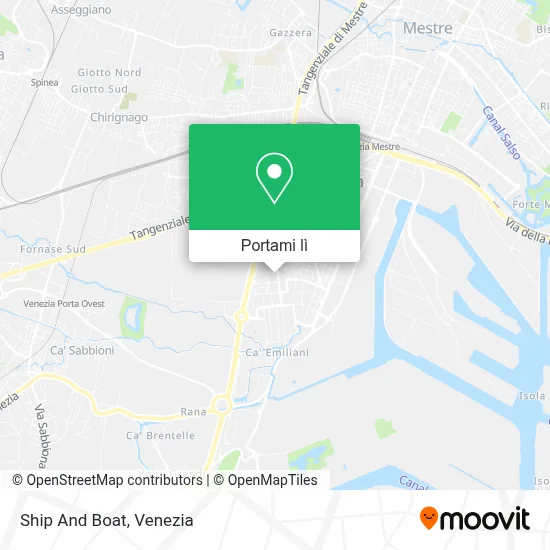 Mappa Ship And Boat