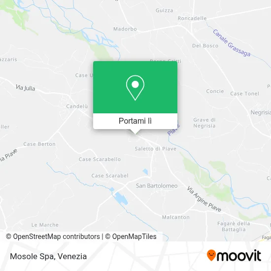 Mappa Mosole Spa